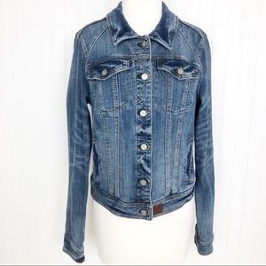 Anthropologie Pilcro Denim Jacket Button Up L